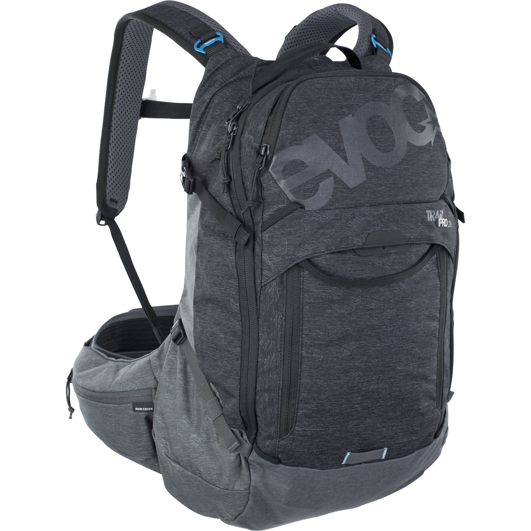 Picture of EVOC Trail Pro 26L Protector Backpack - Black/Carbon Grey