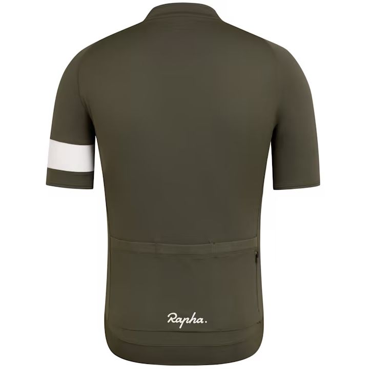 Rapha Core Short Sleeve Jersey Men dark green