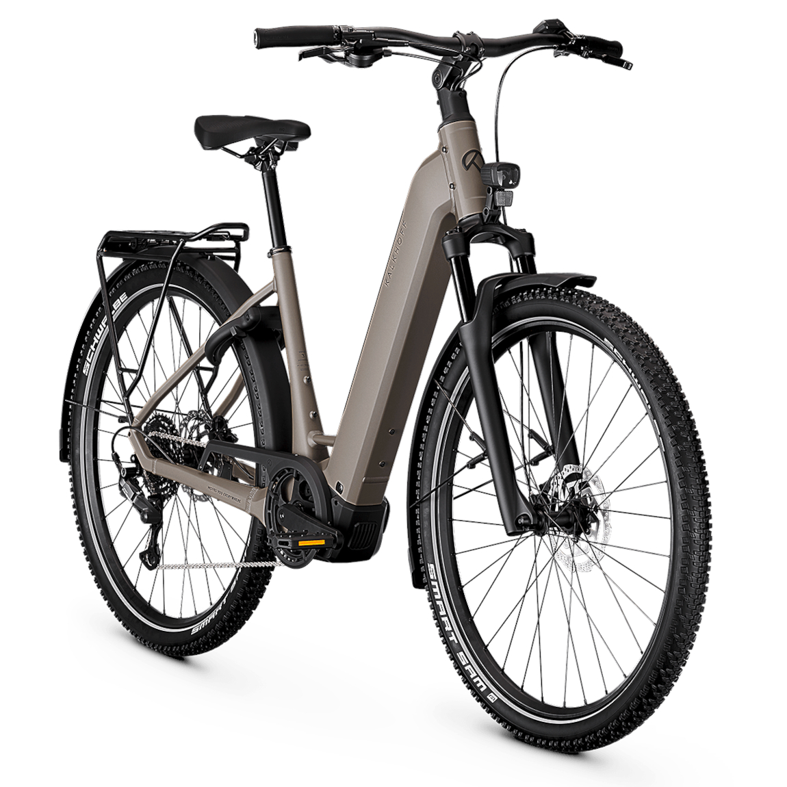 Kalkhoff ENTICE 3 ADVANCE - Easy Entry Electric Trek Bike - 2026 -  moonstonegrey matt | BIKE24