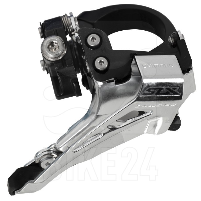 Produktbild von Shimano SLX FD-M7025-11-L - Top-Swing Umwerfer 2x11 - Low Clamp - schwarz