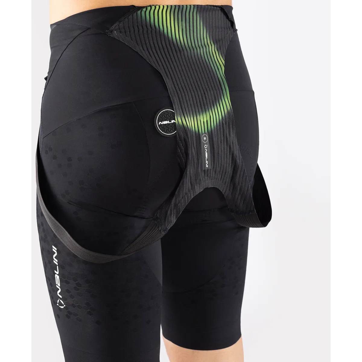 Nalini PRO GARA メッシュビブタイツ Sサイズ ブラック NALINI