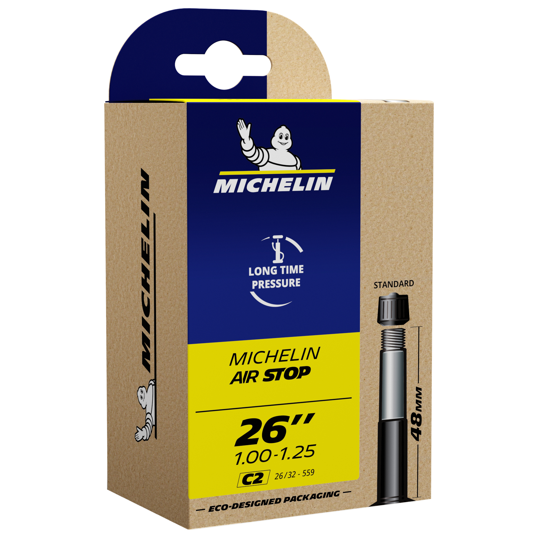 Produktbild von Michelin Air Stop Schlauch - 26&quot; | Road | 26-32mm