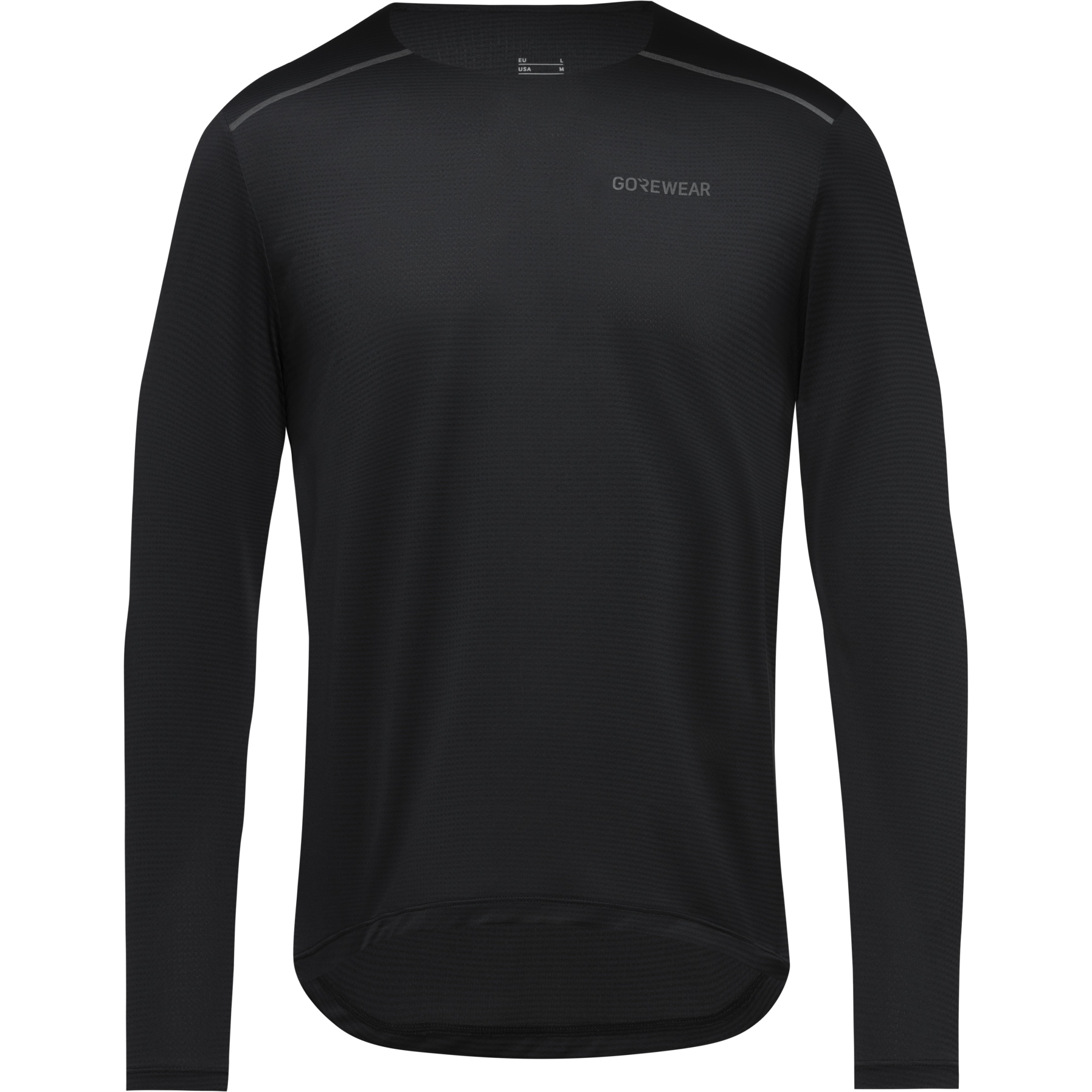 Productfoto van GOREWEAR Contest 2.0 Shirt met Lange Mouwen Heren - zwart 9900