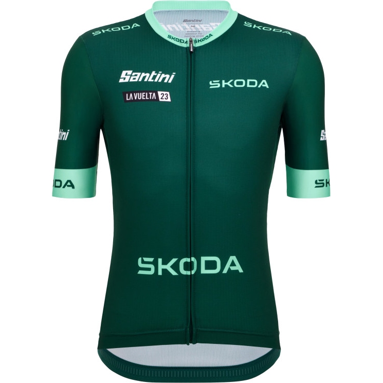 Produktbild von Santini La Vuelta Best Sprinter Trikot RE94075C23LVPNT - grün VE