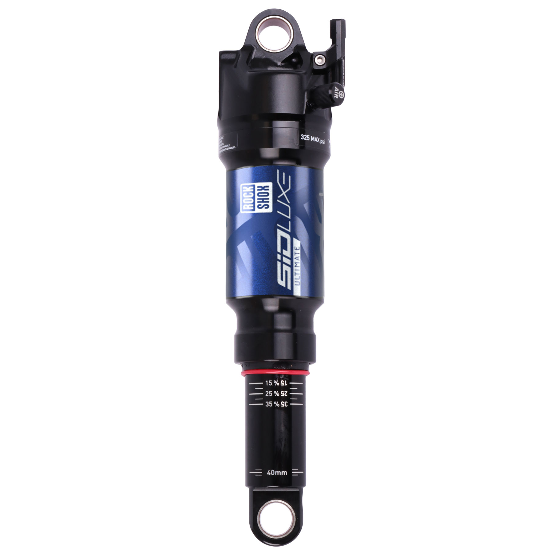 RockShox SIDLuxe Ultimate 2P Rear Shock - SoloAir, RLR, Metric, Remote  Type (Out Pull)