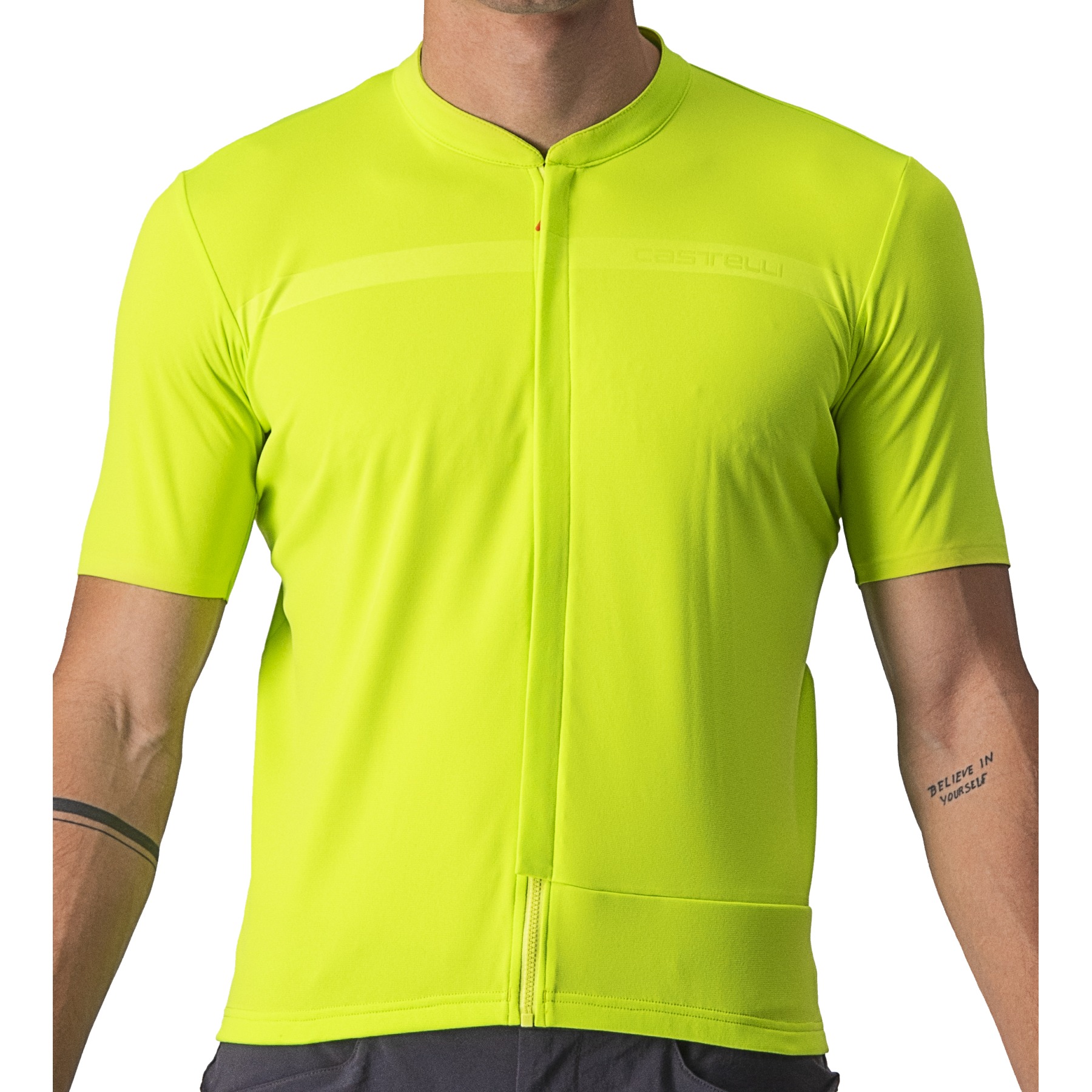 Picture of Castelli Unlimited Allroad Jersey Men - electric lime 383