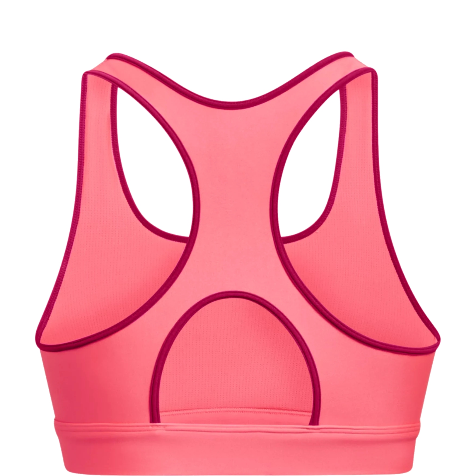  Infinity Pintuck Mid, pink - sports bra for women - UNDER  ARMOUR - 38.60 € - outdoorové oblečení a vybavení shop
