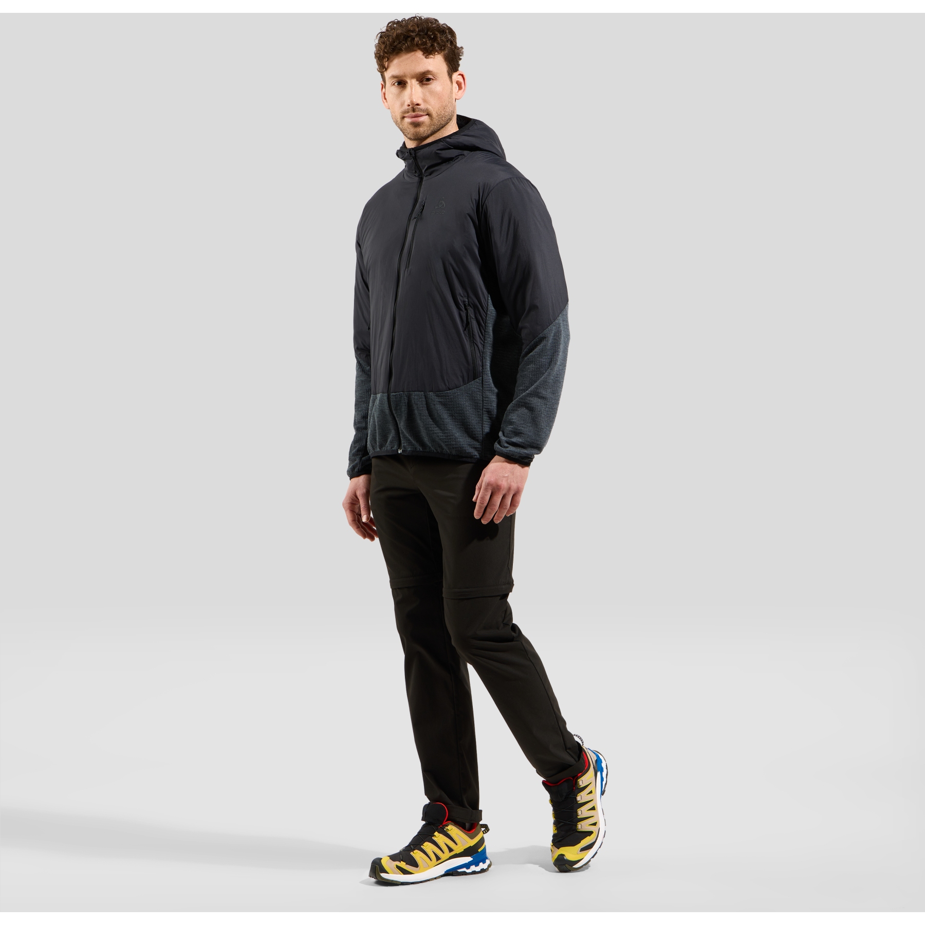 ODLO 軽量ジャケット XL 40021 The Essentials Warm cross-country jacket in black | High