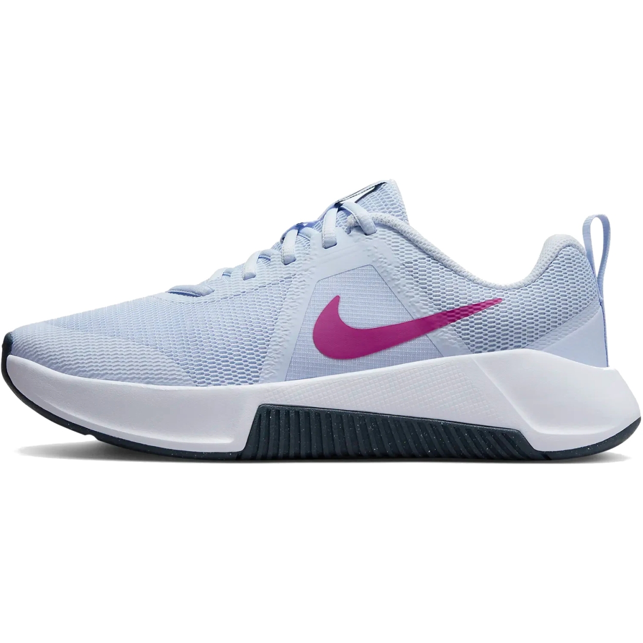 Nike MC Trainer 3 Workout Schuhe Damen football grey hot fuchsia armory blue FQ1830 004