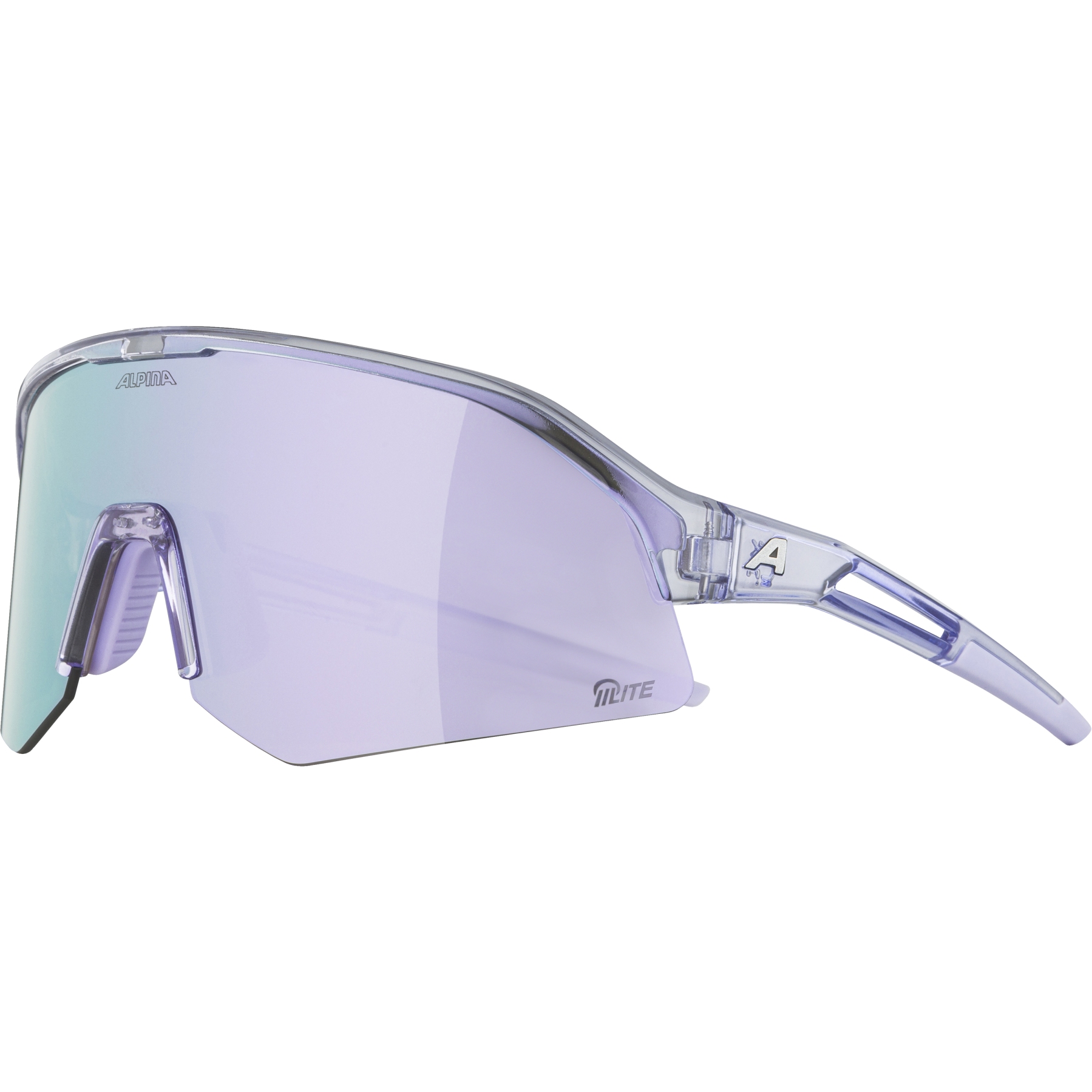 Bild von Alpina Sonic HR Q-LITE Brille - lilac-transparent gloss/amber - pink mirror