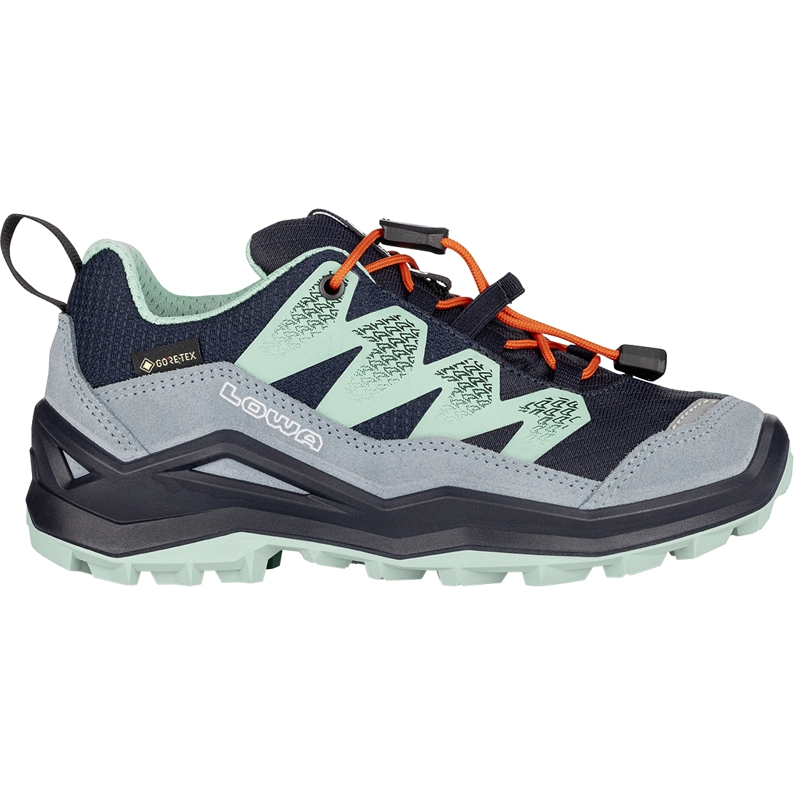 Picture of LOWA Maddox Pro GTX Lo Junior Shoes Kids - navy/smoke blue (Size 36-40)