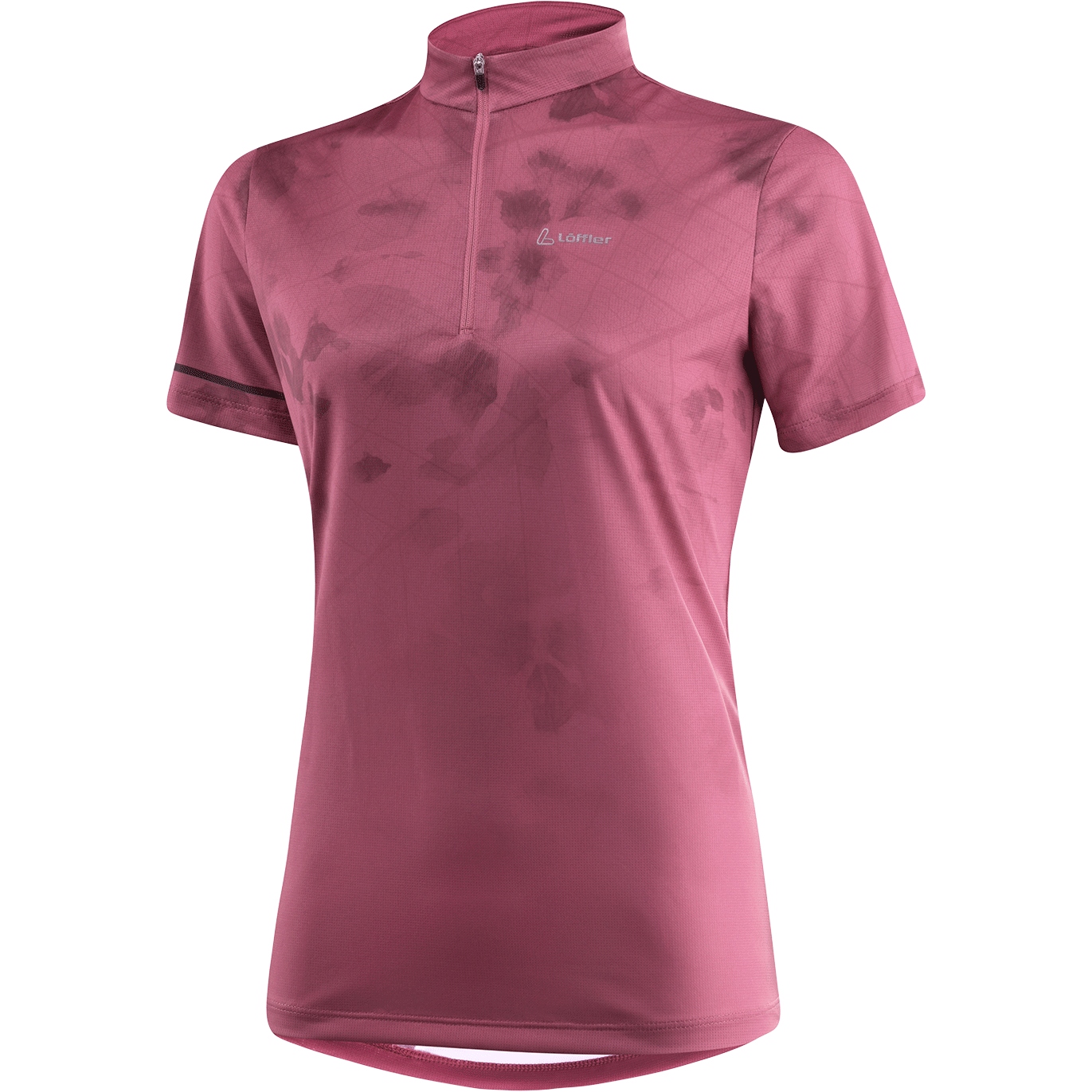 Bild von Löffler Leaf Half Zip Bike T-Shirt Damen - malaga 566