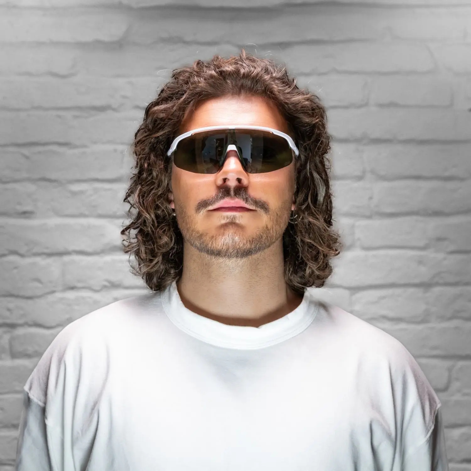 Alpina Turbo Pro S Q-Lite Glasses - white gloss/silver mirror | BIKE24
