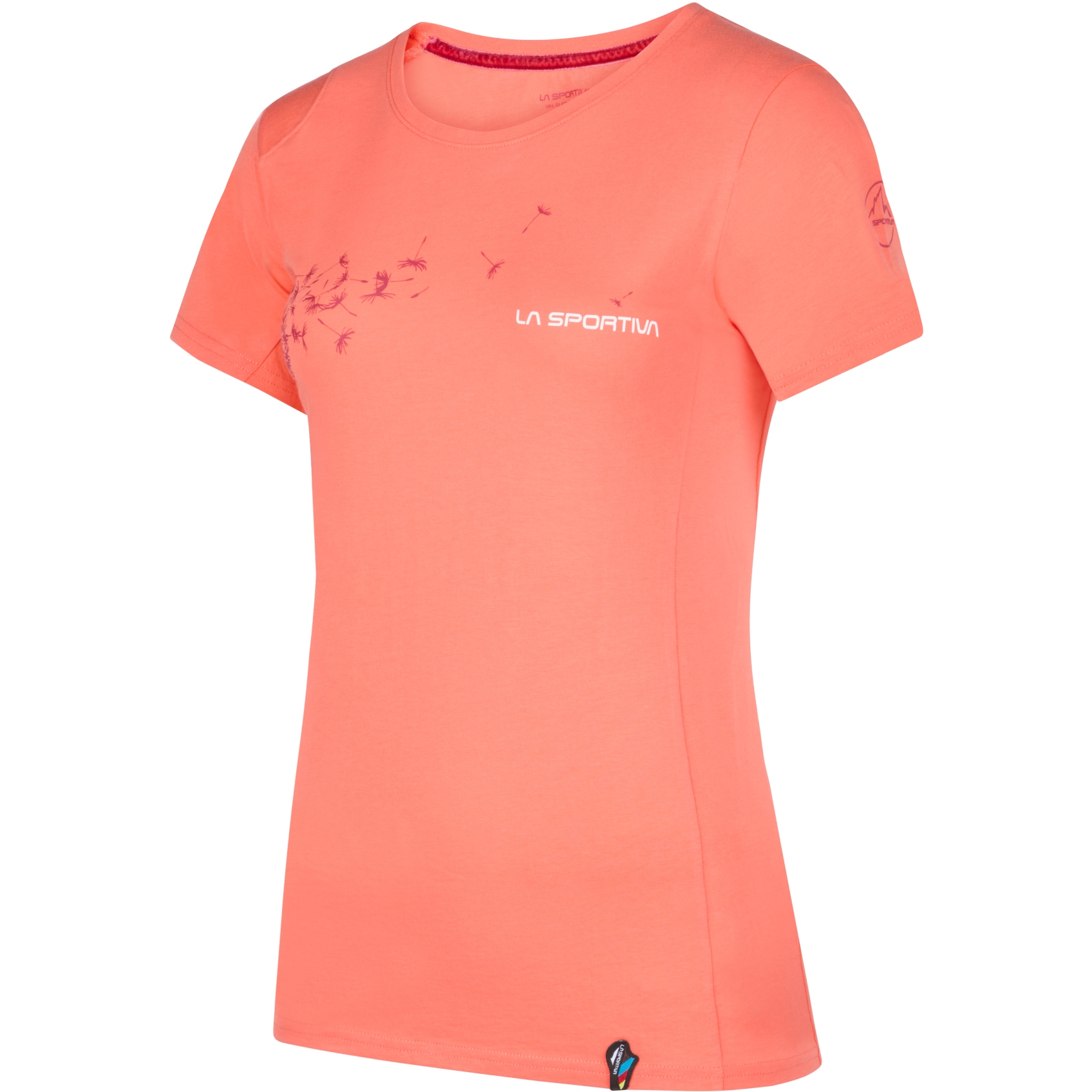 Productfoto van La Sportiva Windy T-Shirt Dames - Flamingo/Velvet