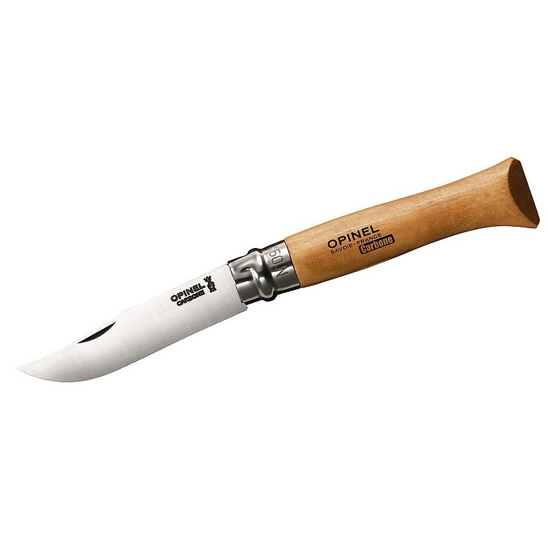Picture of Opinel Knife, N°09 Carbone, not stainless