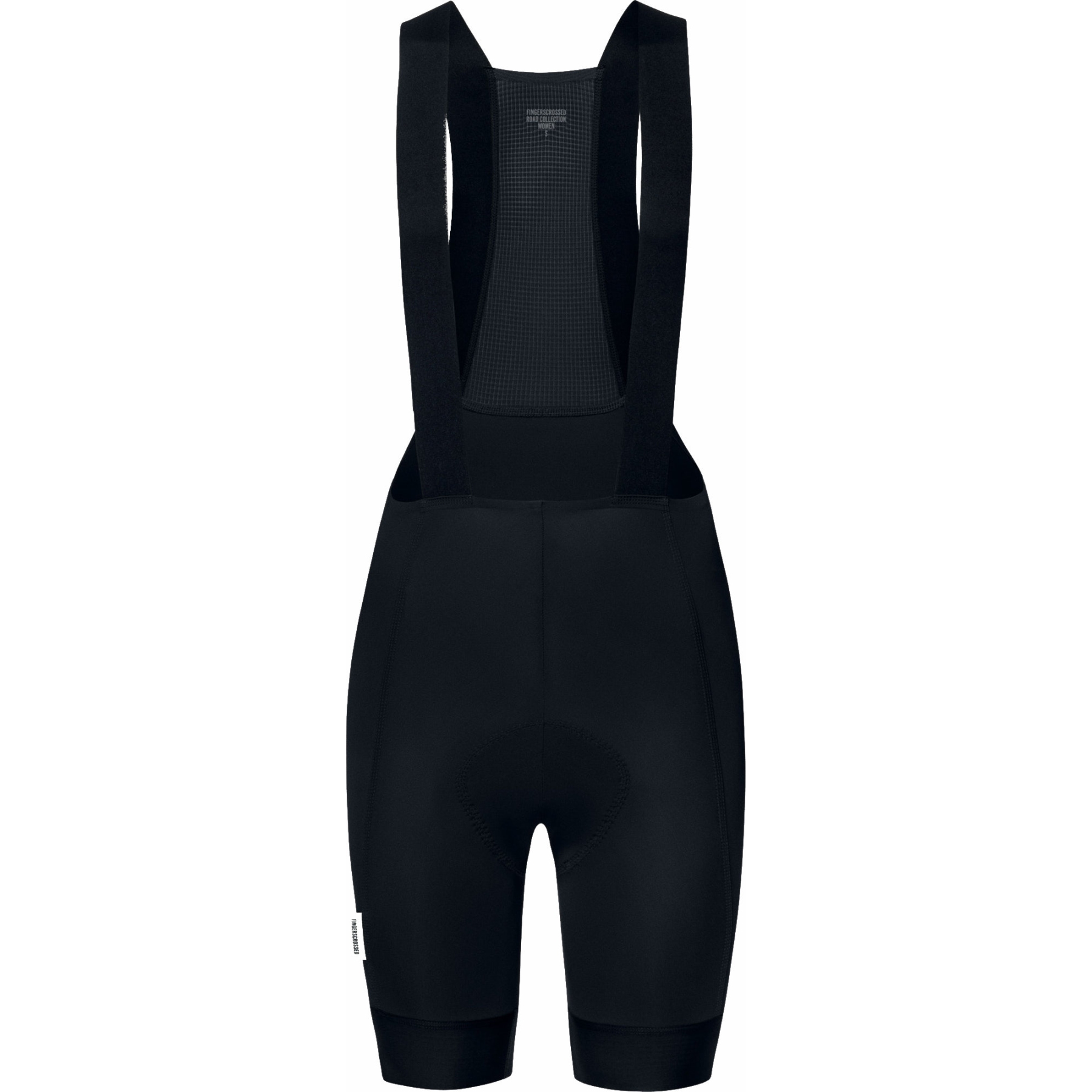Foto de FINGERSCROSSED Culotte Corto con Tirantes Ciclismo Mujer - Road - Negro