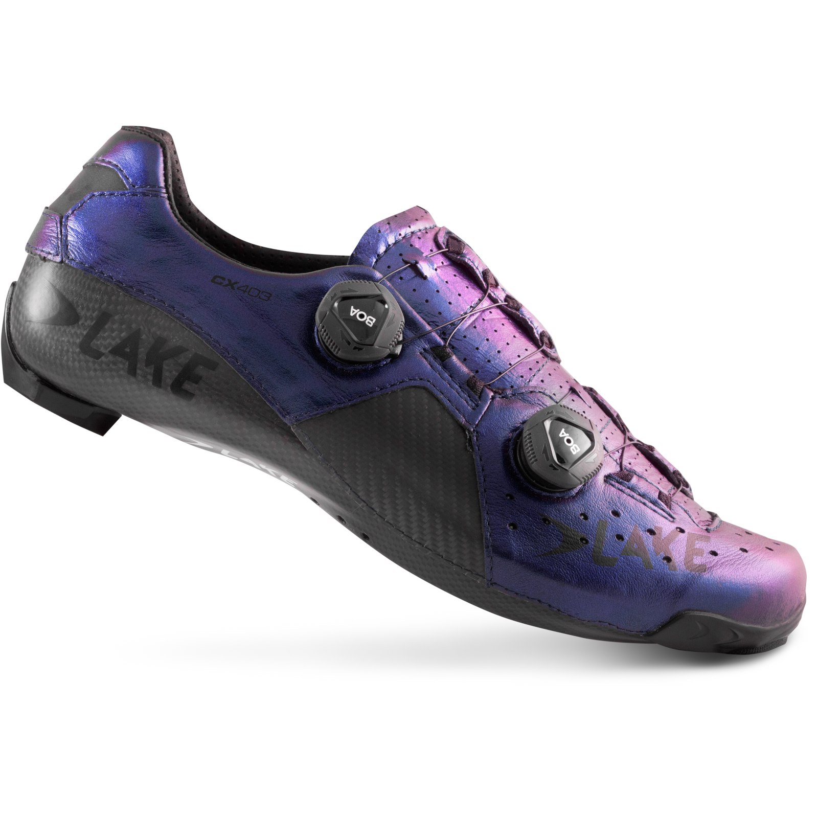 Lake CX403 Road Shoes Men - chameleon blue/black | BIKE24