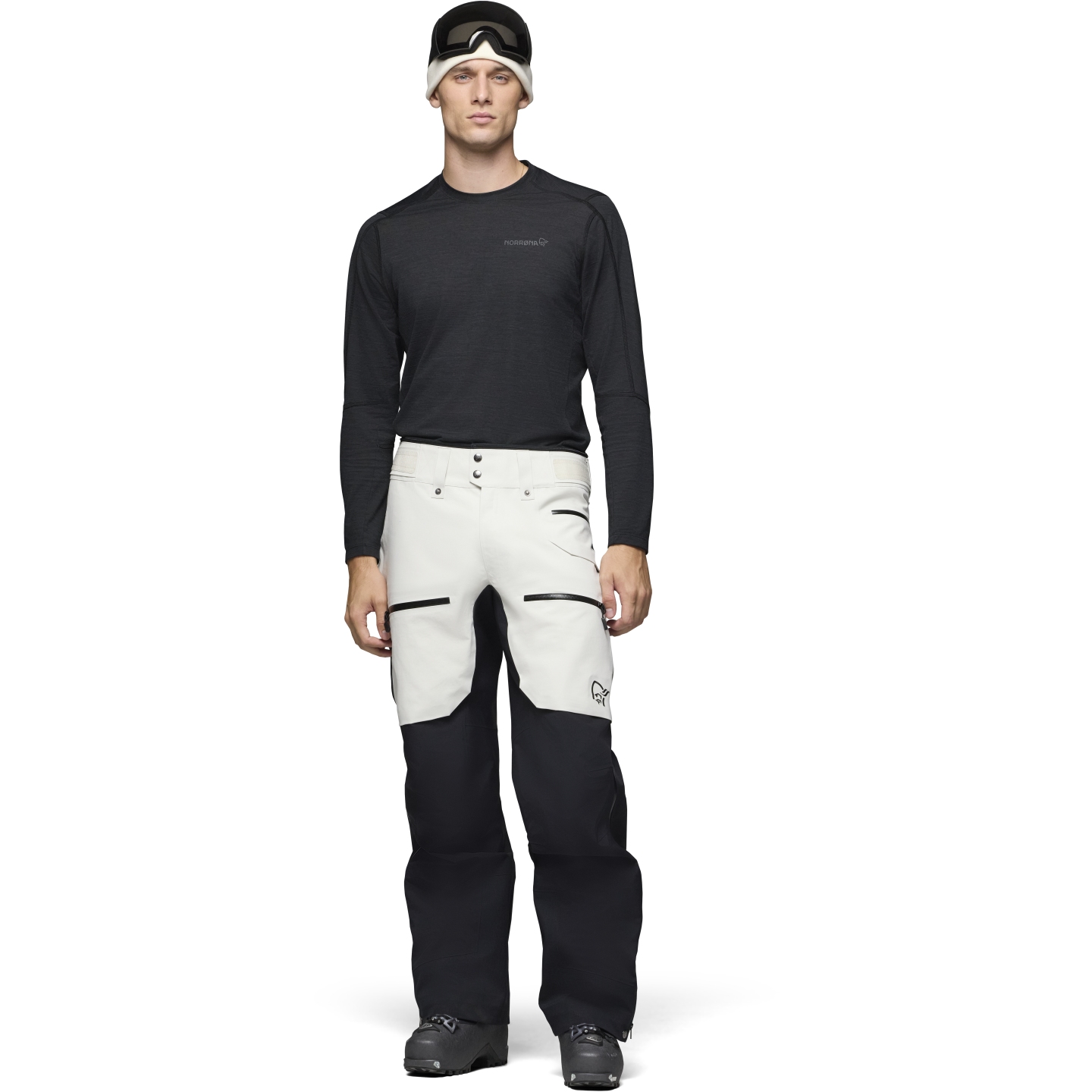Norrona lofoten Gore-Tex Pro Pants Men - Whisper White | BIKE24