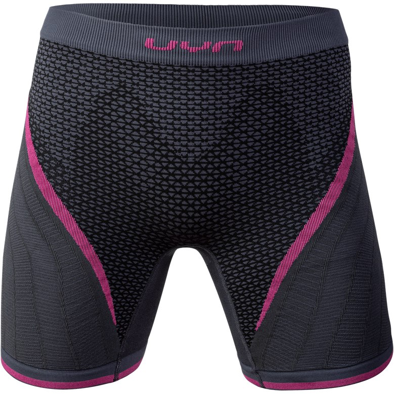 Produktbild von UYN Alpha Running Shorts Damen - Rain/Anthracite/Raspberry