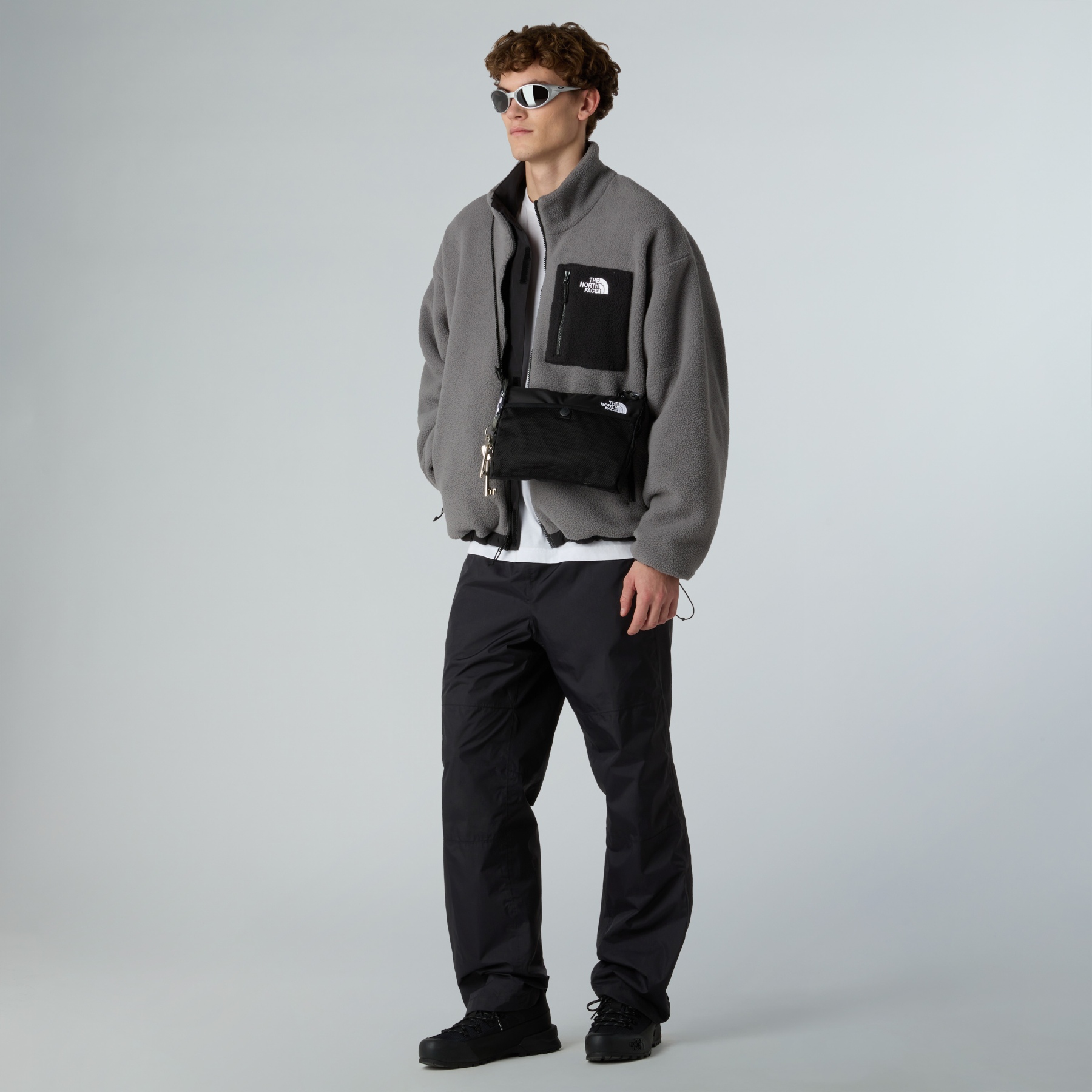 【refomed】 REVERSIBLE STADIUM JAMPER The North Face Yumiori Reversible Fleece Jacket Men - TNF Black