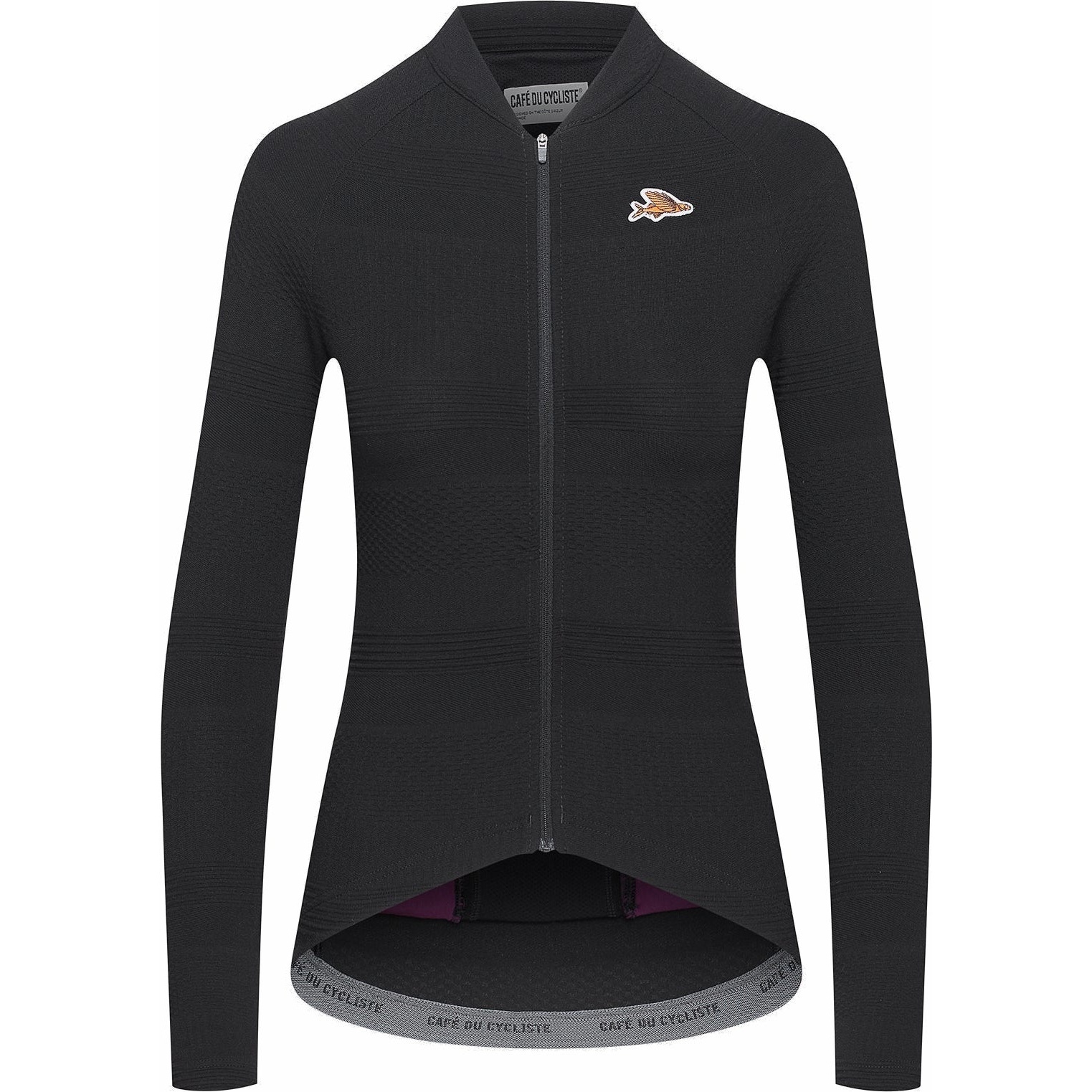Produktbild von Café du Cycliste Corinne Langarmtrikot Damen - schwarz