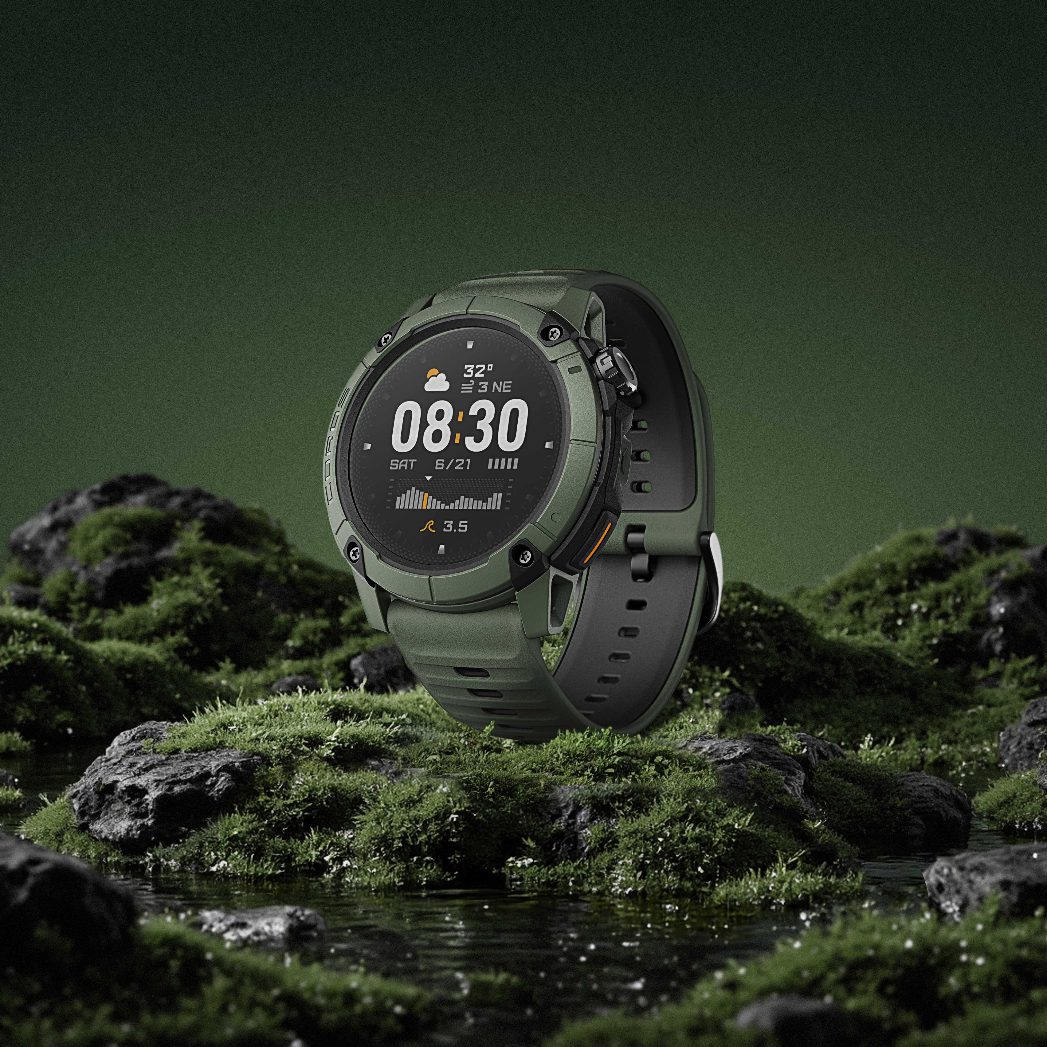COROS NOMAD GPS Outdoor Watch - Green | BIKE24