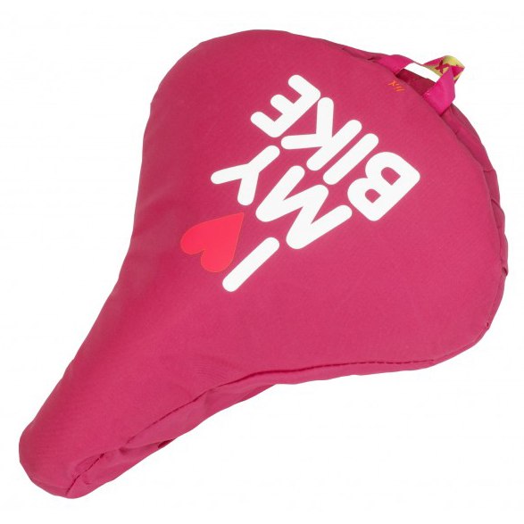 Picture of Liix I Love My Bike Saddle Cover - pink