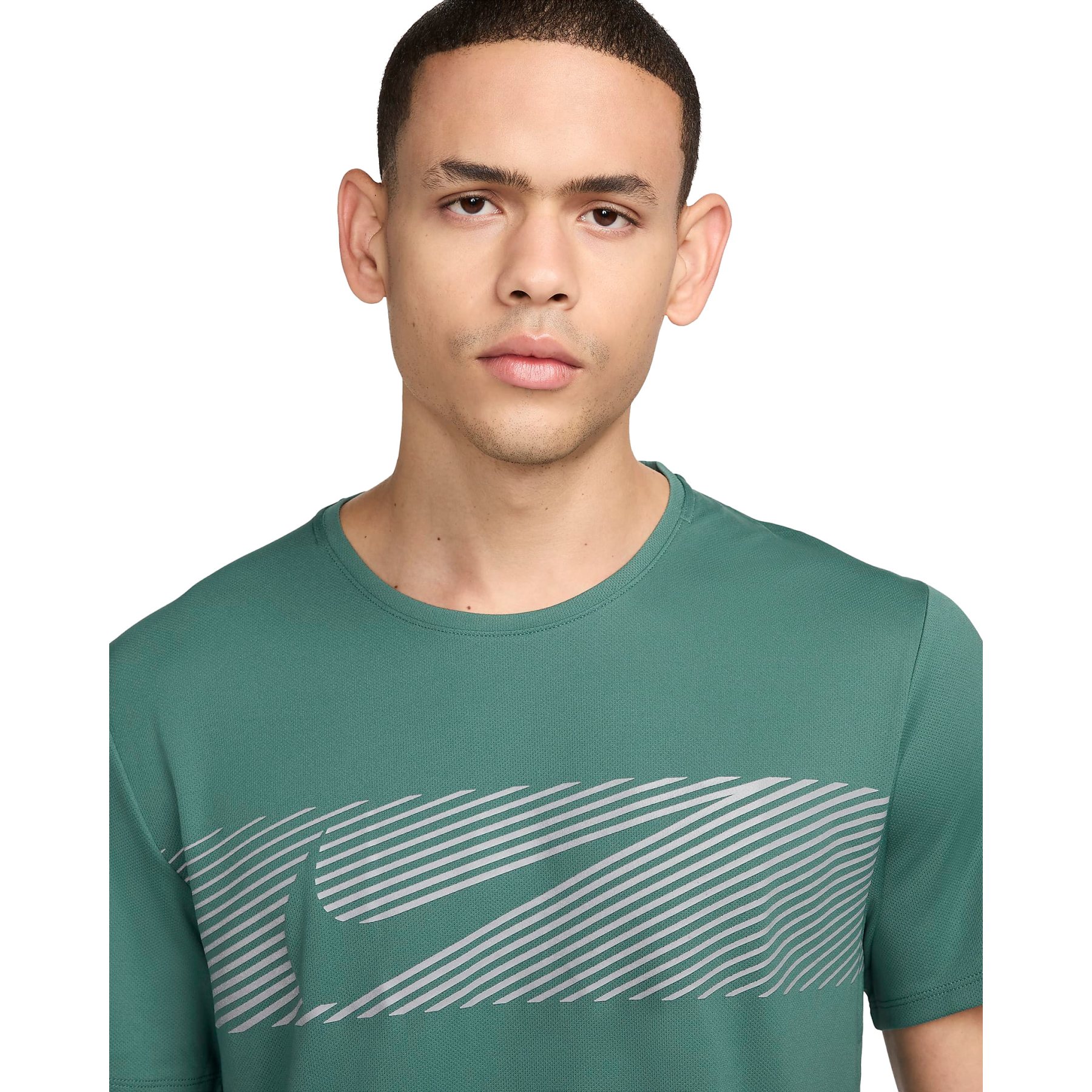 nike miler dri fit uv short sleeve t shirt