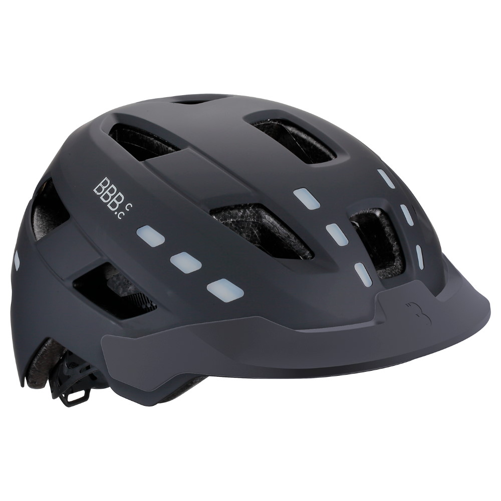 Picture of BBB Cycling District Led Helmet BHE-162 - matt black