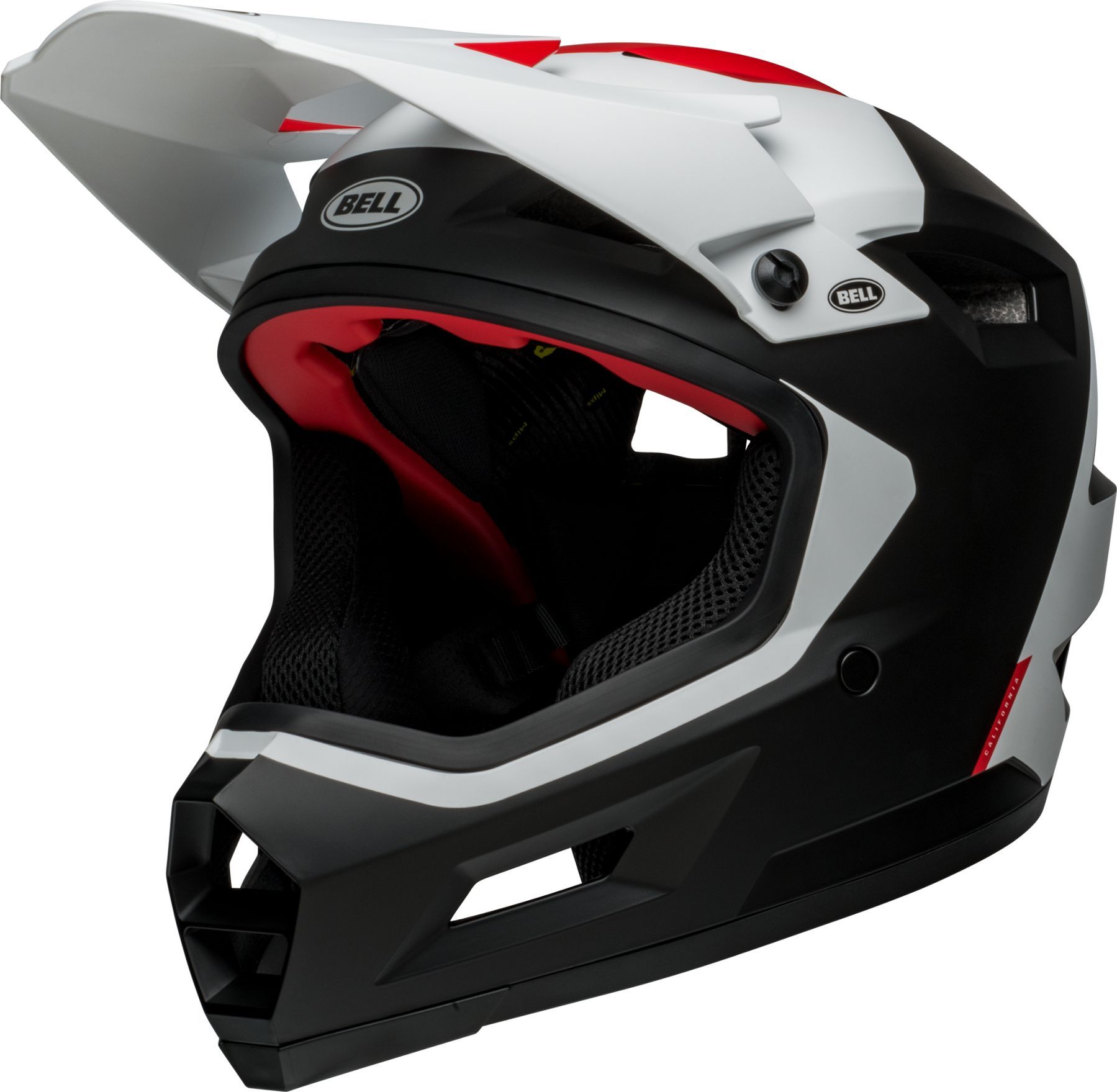 Picture of Bell Sanction 2 DLX MIPS Helmet - deft matte black/white