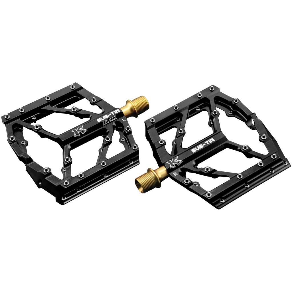 Image of KCNC Pedia Platform Pedals - Stainless Steel Axle - black