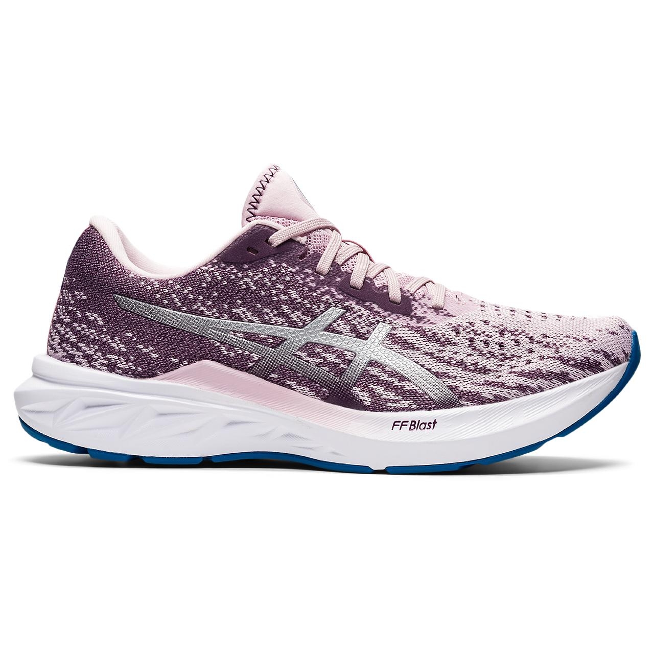 Image of asics Dynablast 2 Women's Running Shoe - barely rose/pure silver