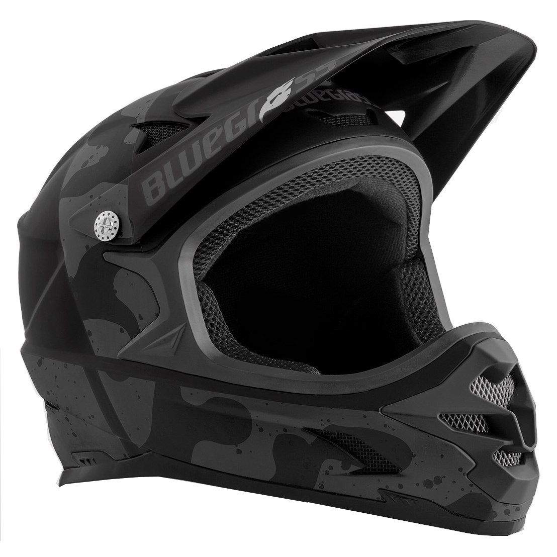 Image of Bluegrass Intox Fullface Bike Helmet - camo black