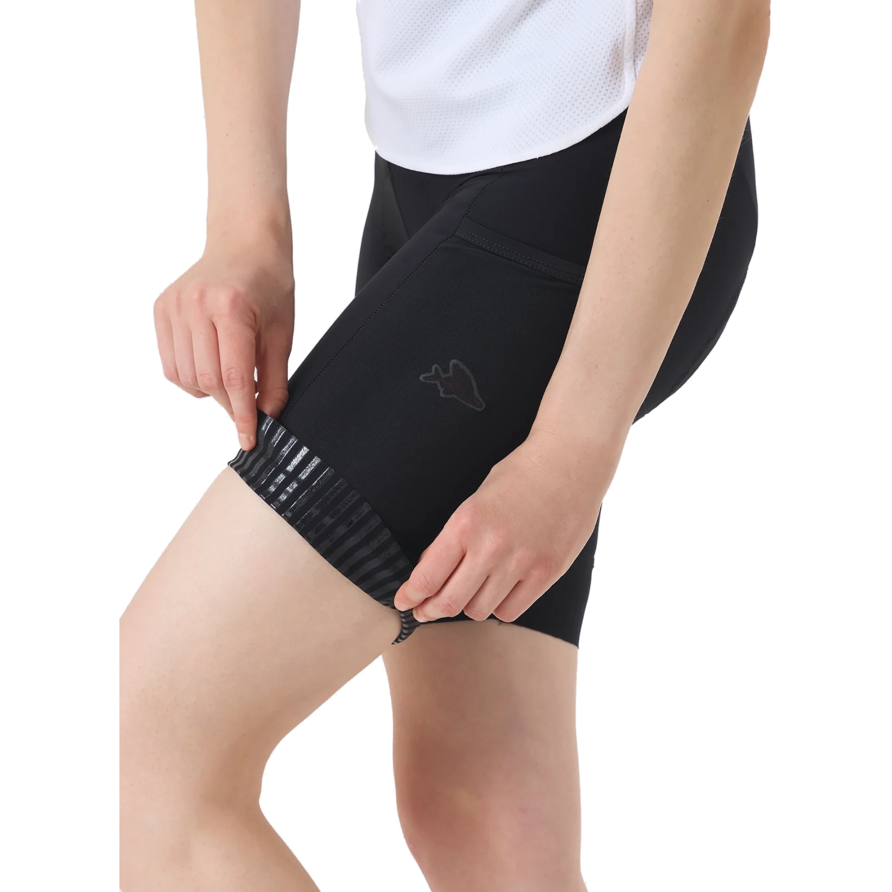 Elsa Bib Shorts - Radhose Damen - Oyster Grey | Cafe du