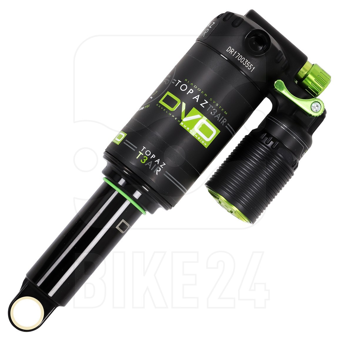Picture of DVO Suspension Topaz T3 Air Rear Shock - Trunnion - black