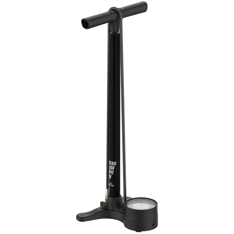 Produktbild von Lezyne Macro HV Floor Drive DV Standpumpe - schwarz matt