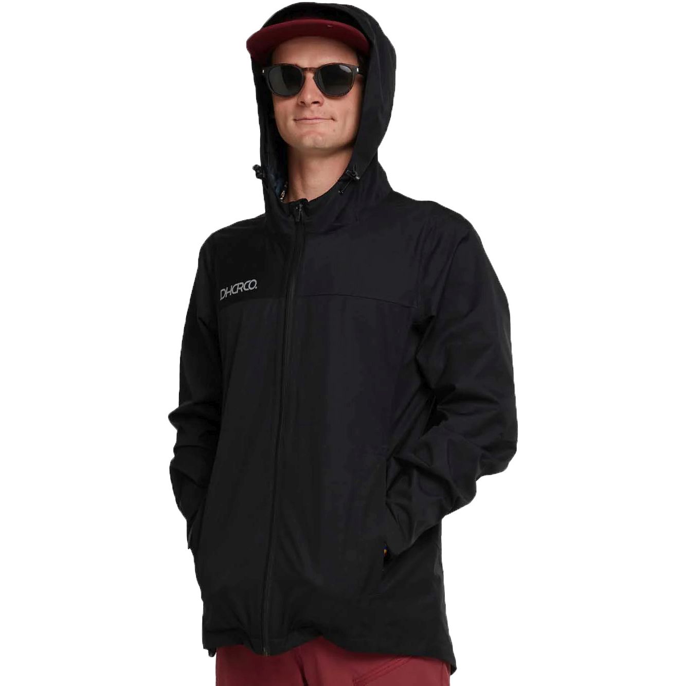 DHaRCO Rain Jacket Men - Stealth | BIKE24