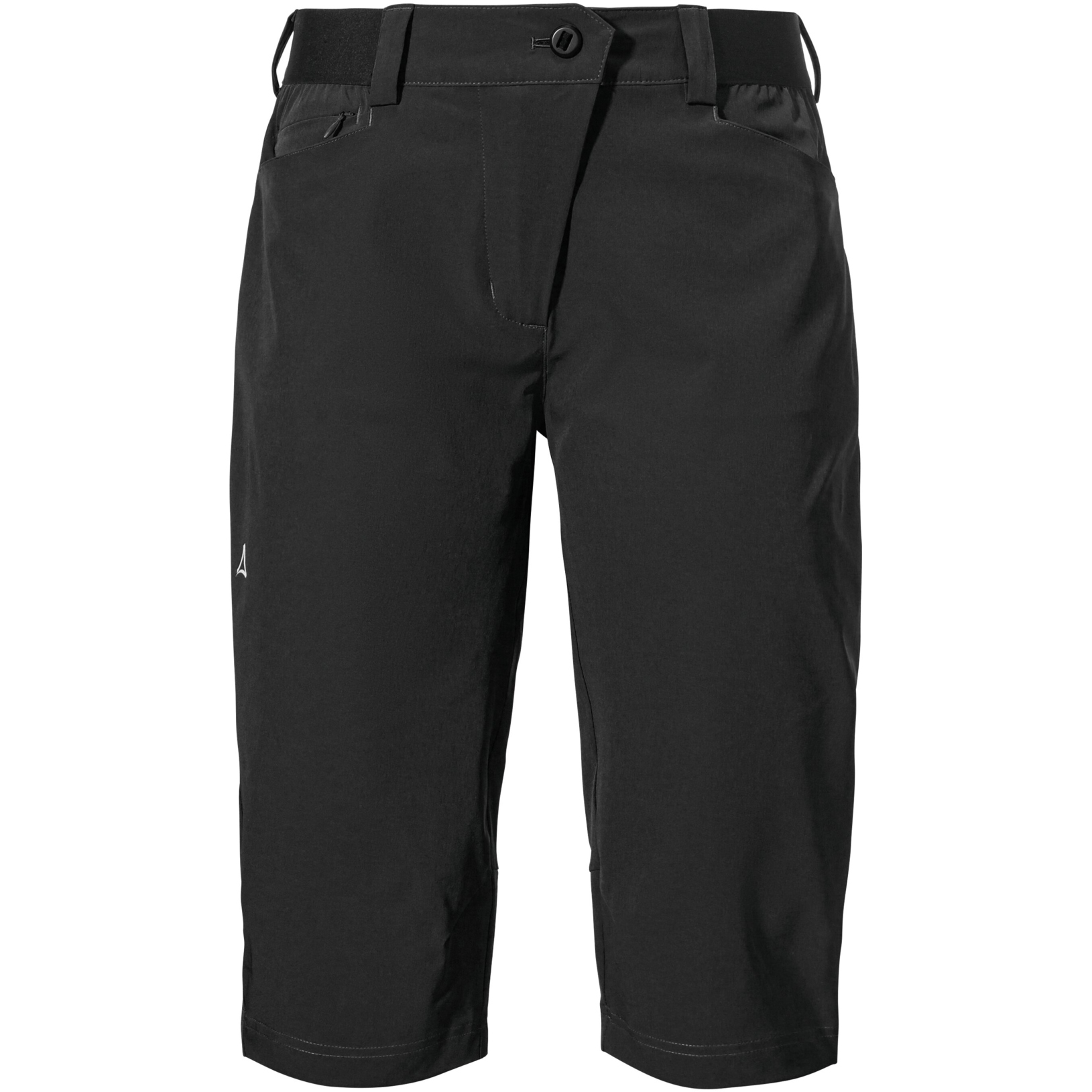 Reebok Damen Caprihose OS Nylux – Figurnah, Elastisch, Feuchtigkeitsmanagement, Grün