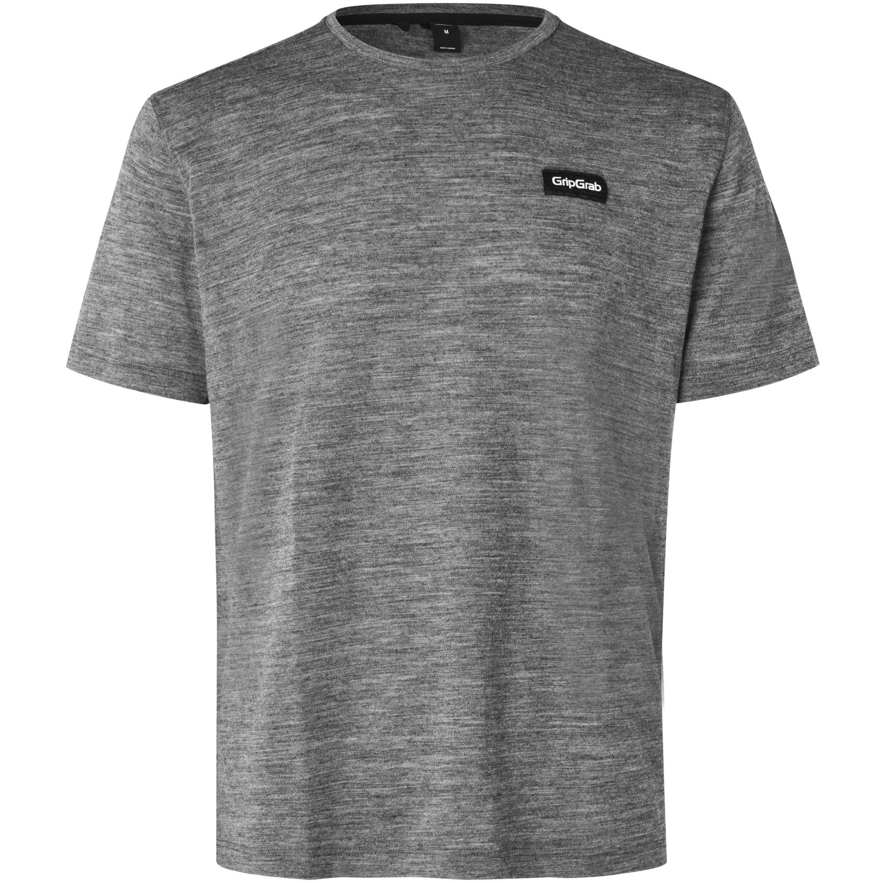 Produktbild von GripGrab EXPLR Merinotech T-Shirt Herren - Dark Grey