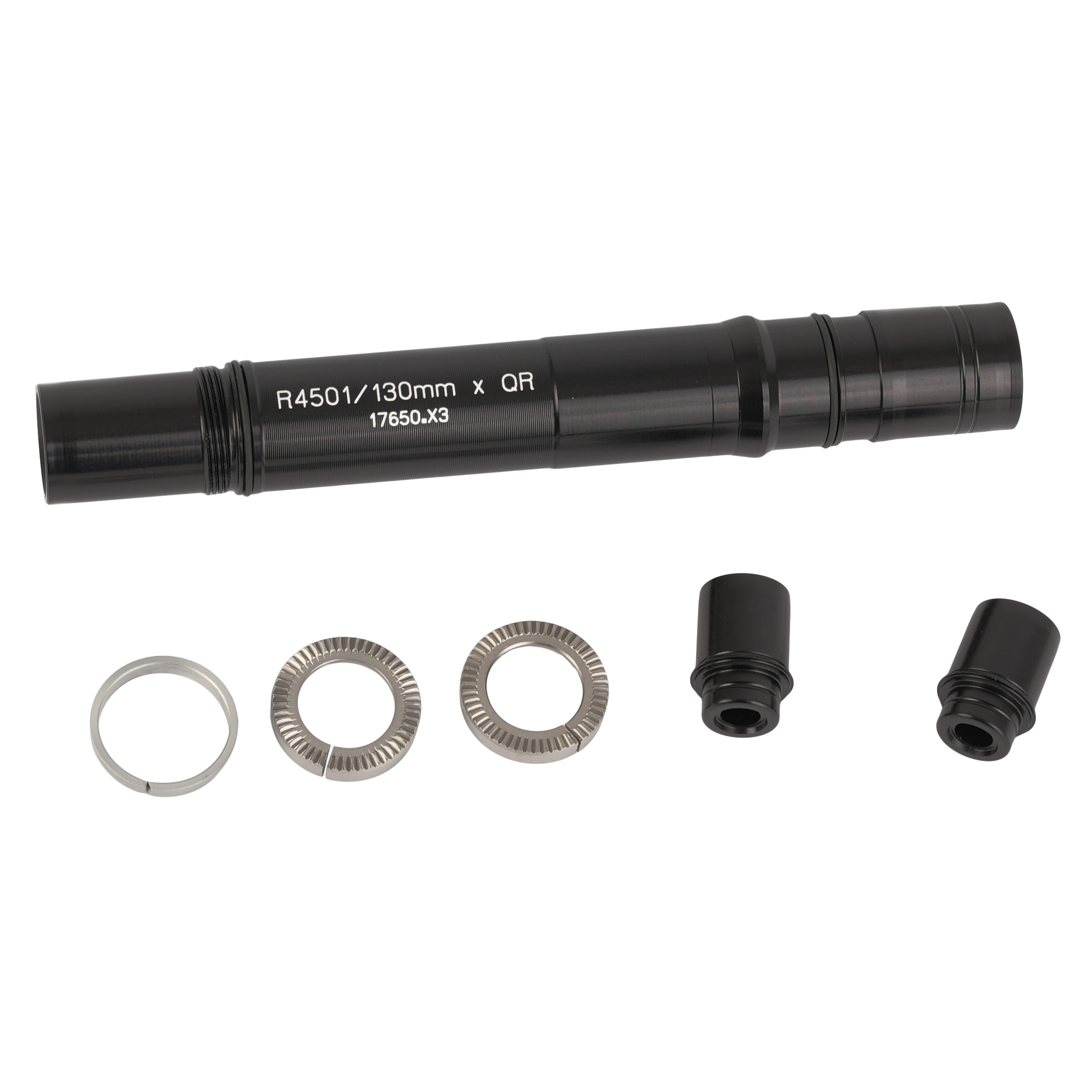 Produktbild von Chris King Achse für R45 Hinterradnabe - 130mm QR | Gen. 3 - PHB798B - schwarz