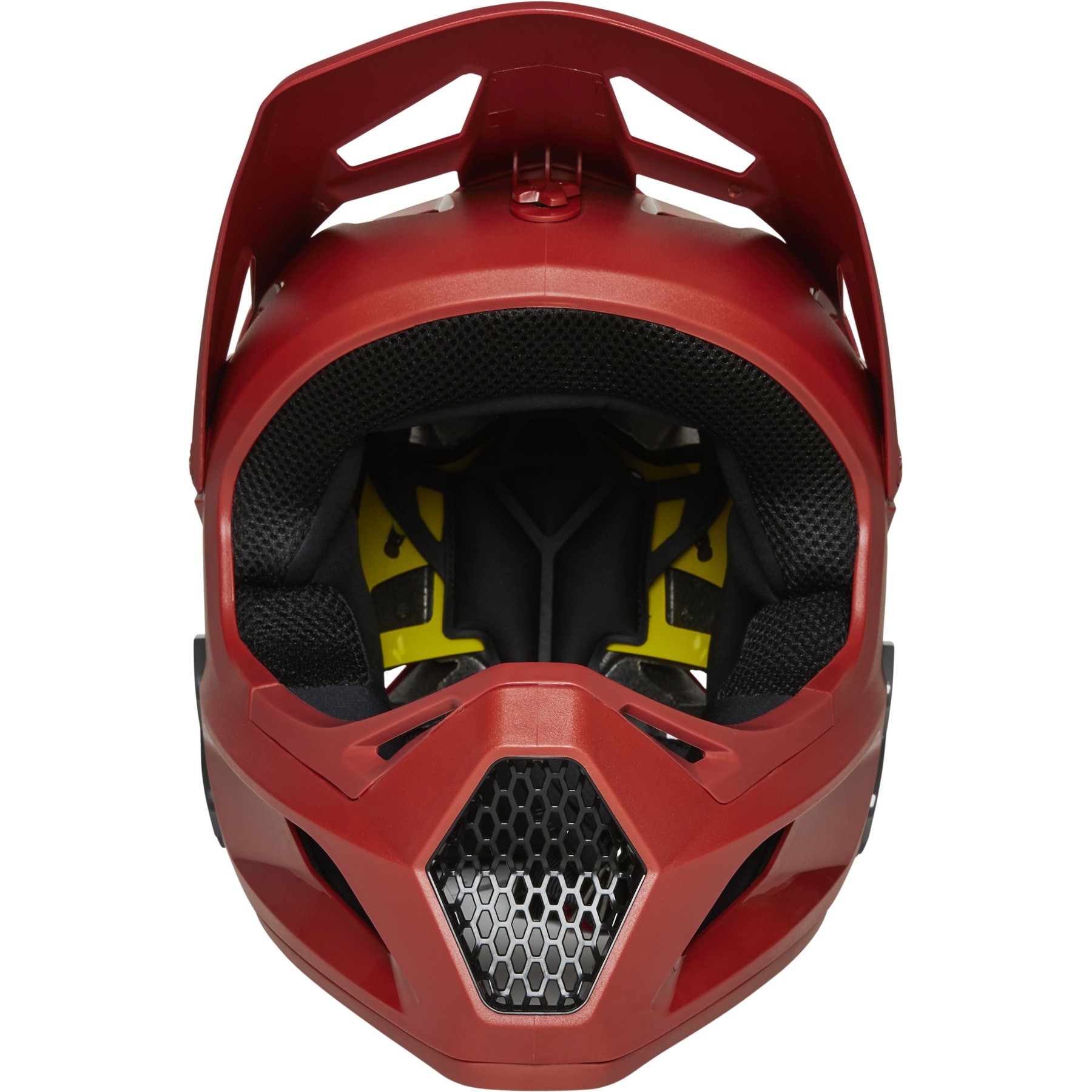 Fox rampage cheap helmet red