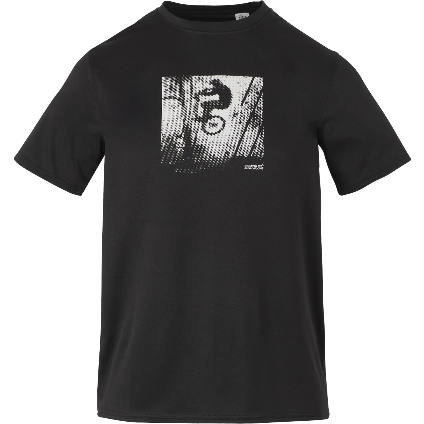 Productfoto van Regatta Fingal IX T-Shirt Heren - Zwart 800