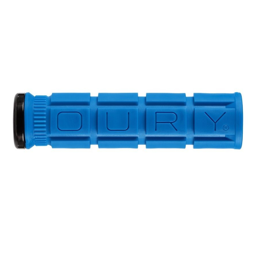 Picture of Oury V2 Single-Clamp Lock-On Bar Grips - 135/33.0mm - deja blue