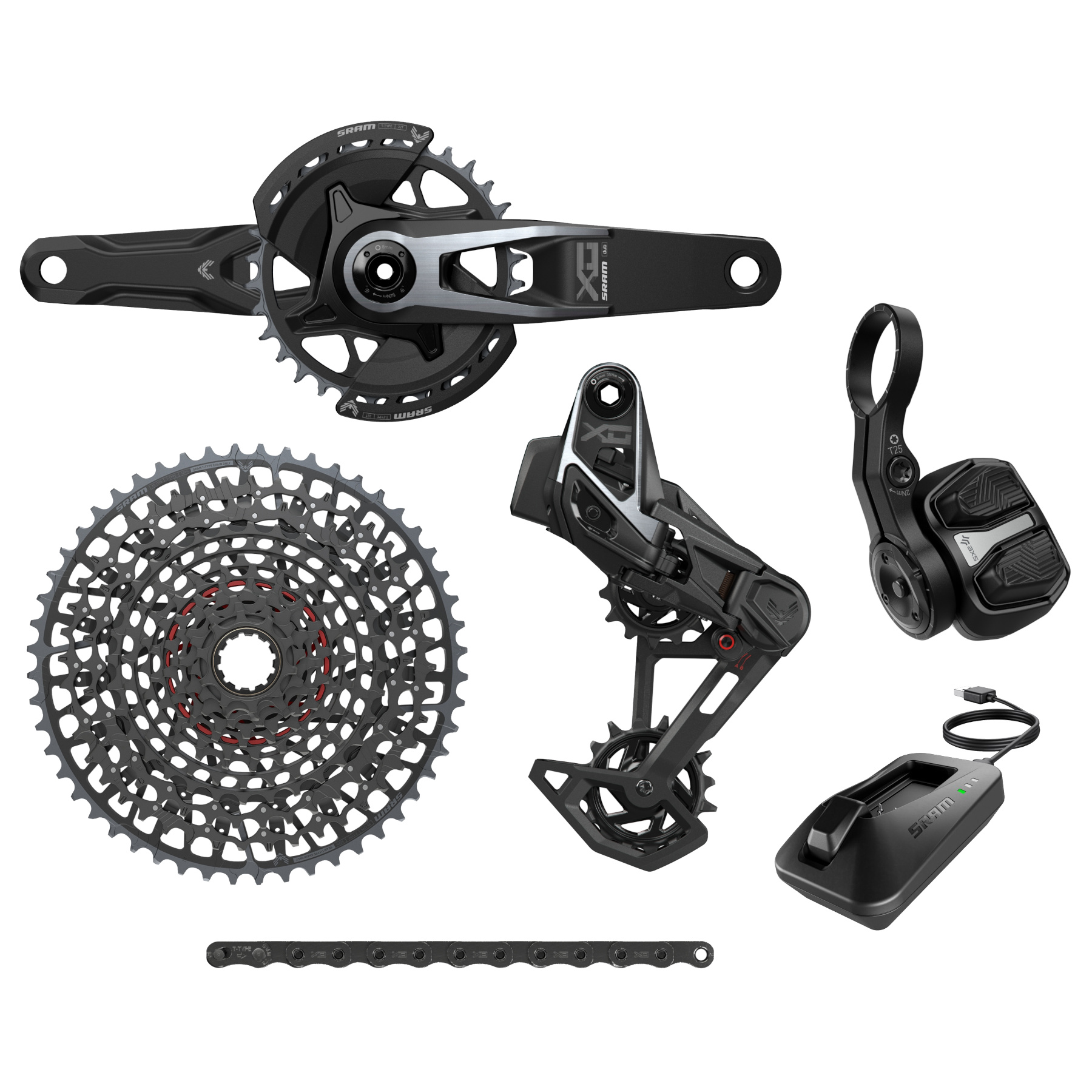 Picture of SRAM X0 Eagle Transmission Groupset - AXS | T-Type | D1
