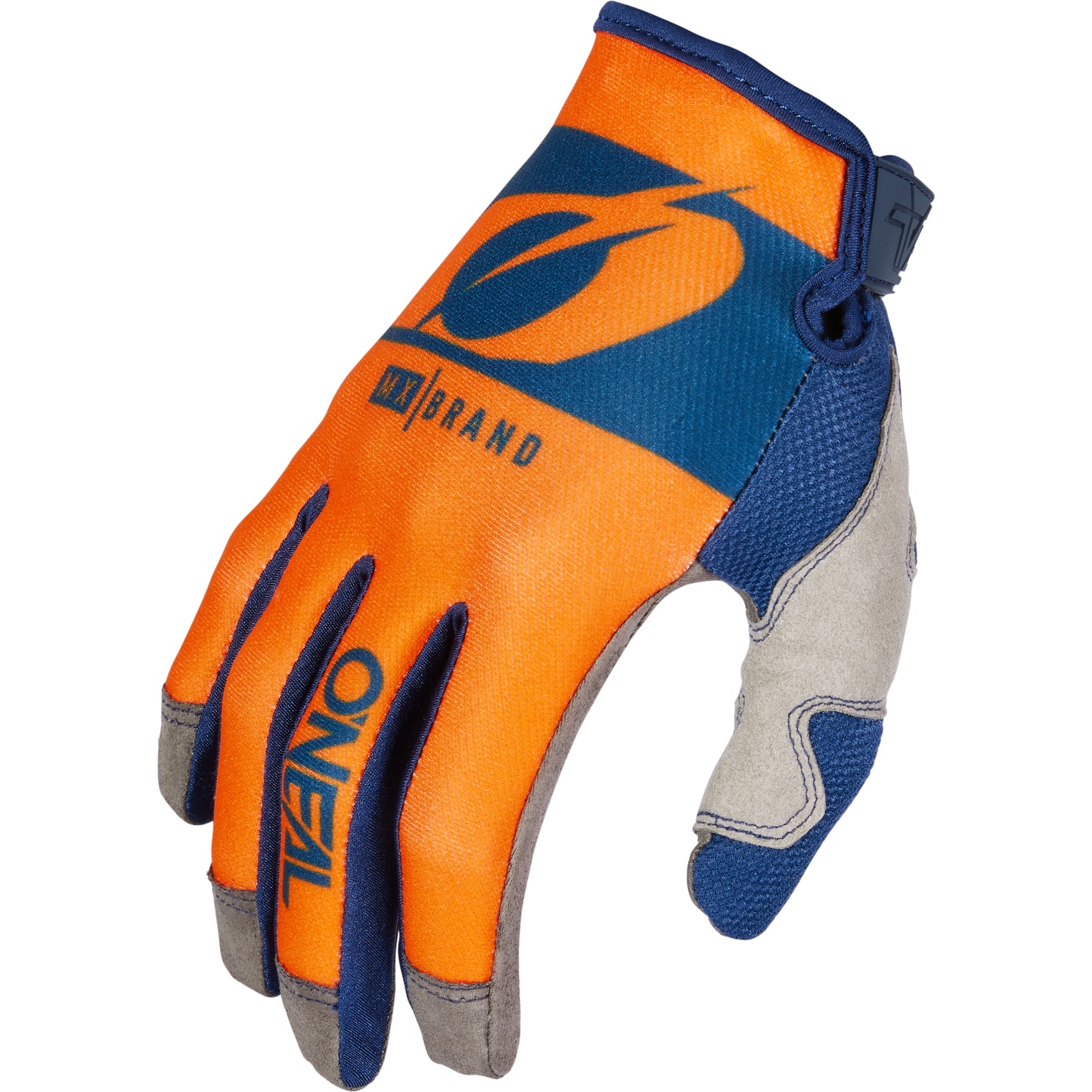 Image of O'Neal Mayhem Gloves - RIDER V.23 blue/orange