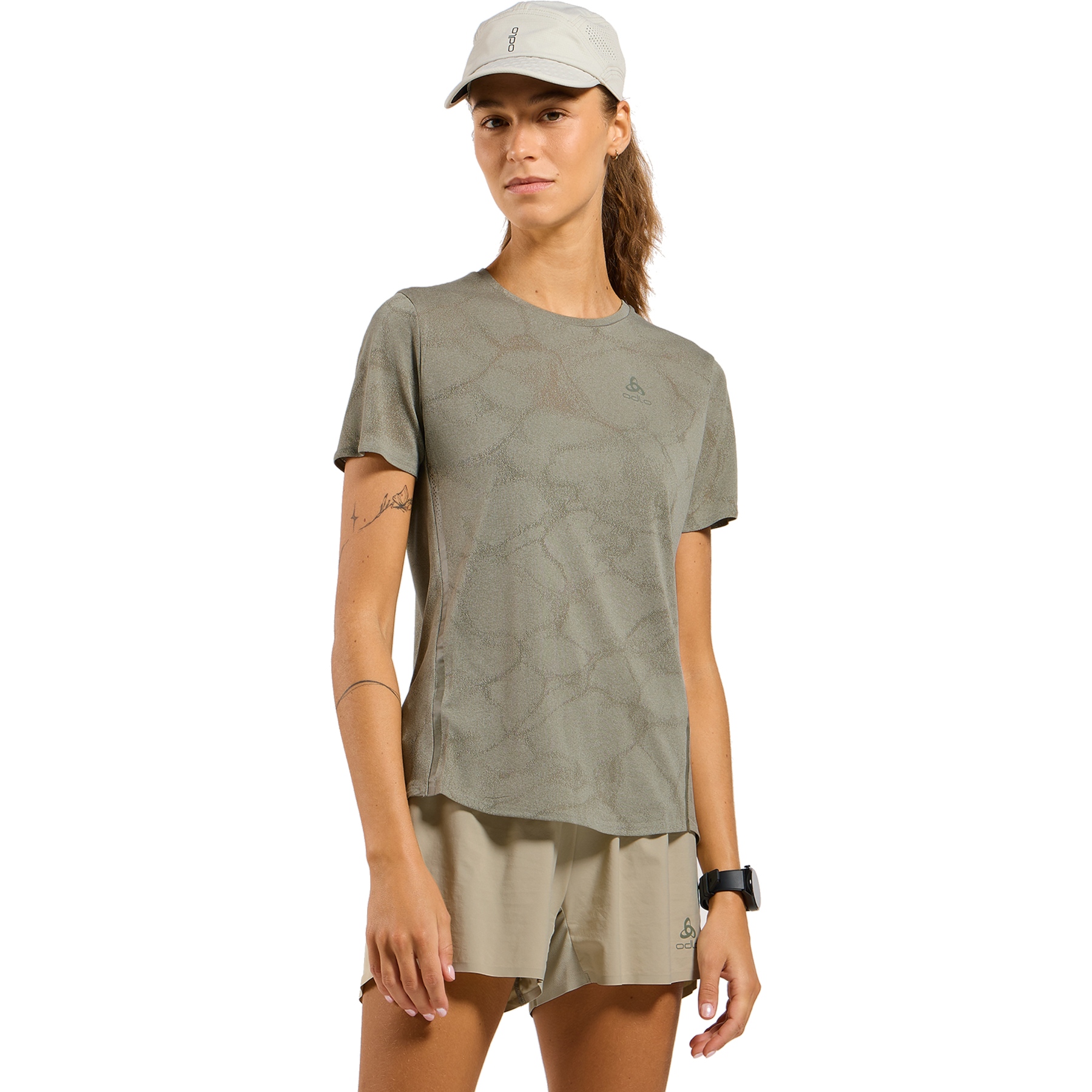 Immagine prodotto da Odlo Maglia Running Donna - Zeroweight Engineered Chill-Tec - agate gray melange