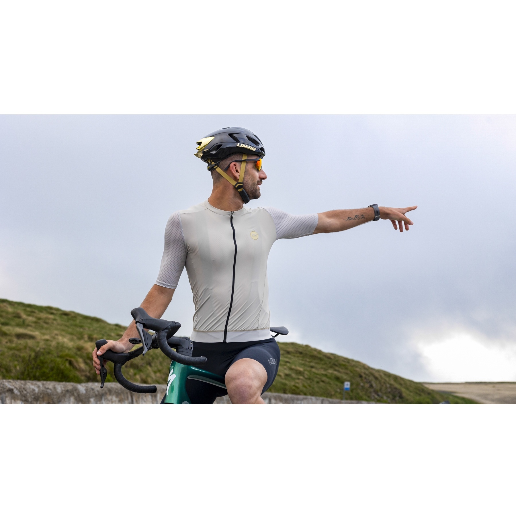 Nalini Maillot Homme - New Ergo XWarm - black/pristine 4020