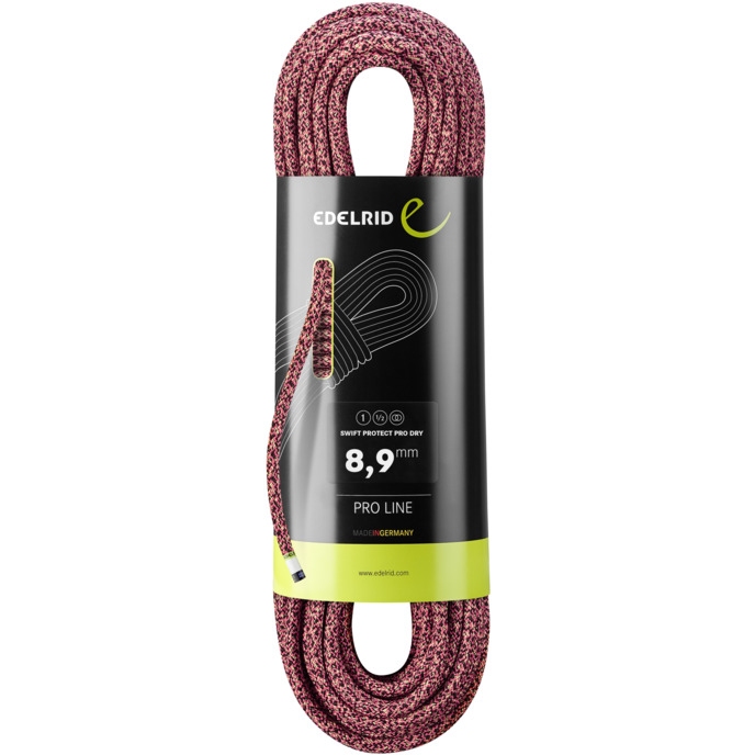 Picture of Edelrid Swift Protect Pro Dry 8,9mm Rope - 60m - night-fire