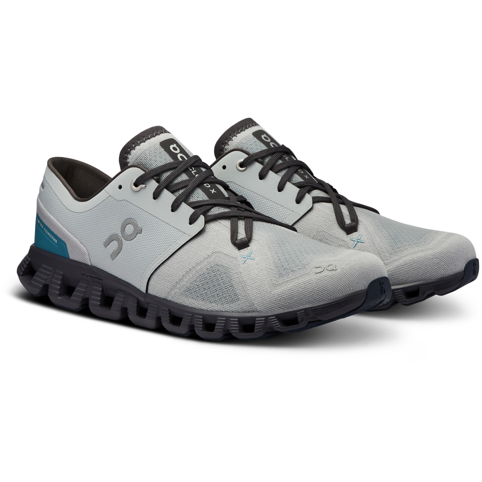 Picture of On Cloud X 3 Running Shoe - Glacier &amp; Iron