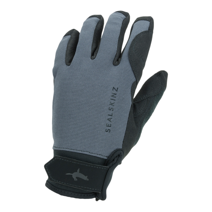 Produktbild von SealSkinz Wasserdichte Allwetter-Handschuhe - Grau/Schwarz